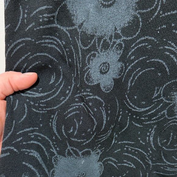 Pierri Womens 2X Floral Scoop Tank Top Blouse Lizzie McGuire 90s Y2K VTG Ribbed - Picture 6 of 8